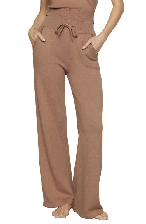 Wide Leg Lounge Sweater Pants