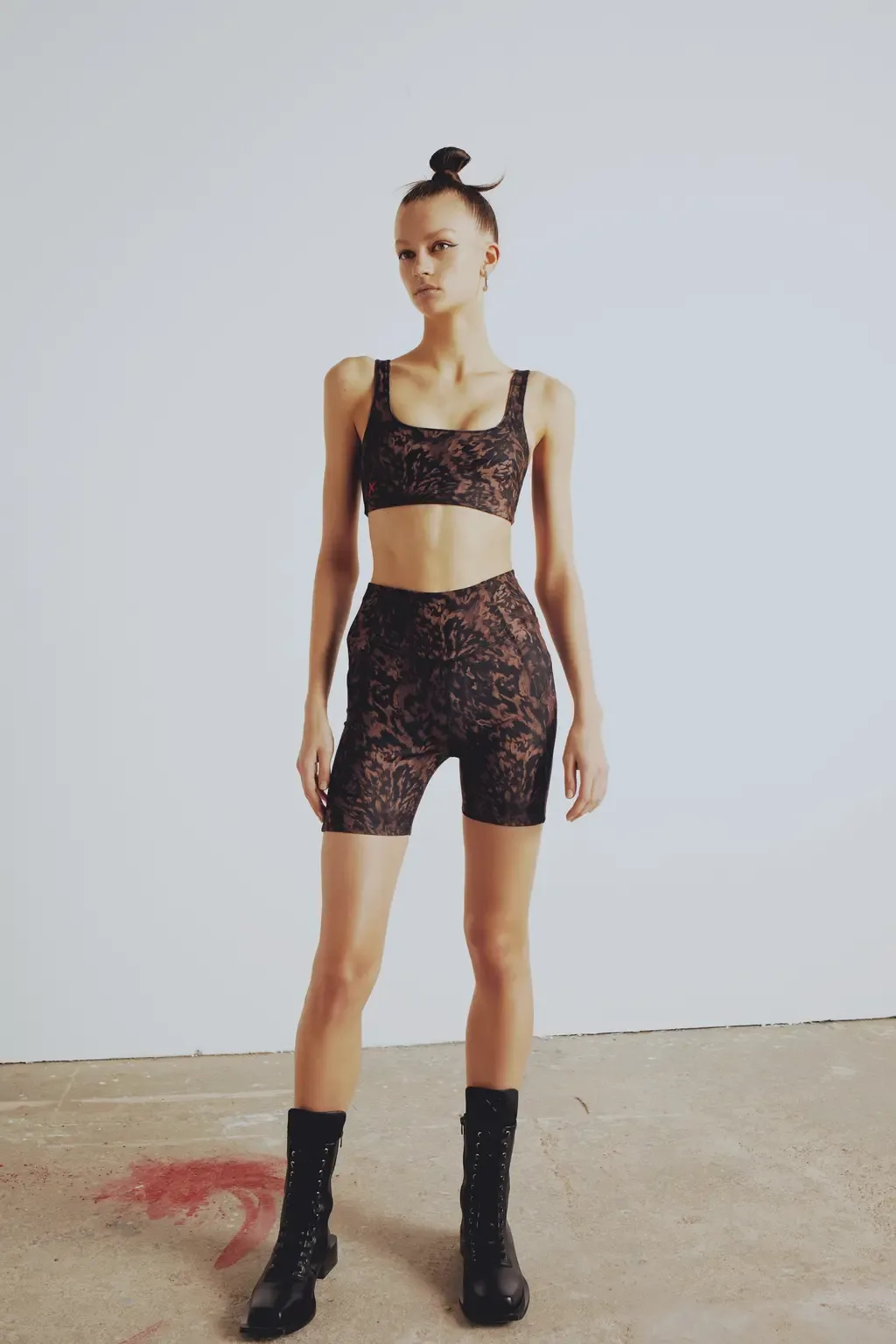 Your *itch Kangaroo Biker Legging in Leopard by PCFG