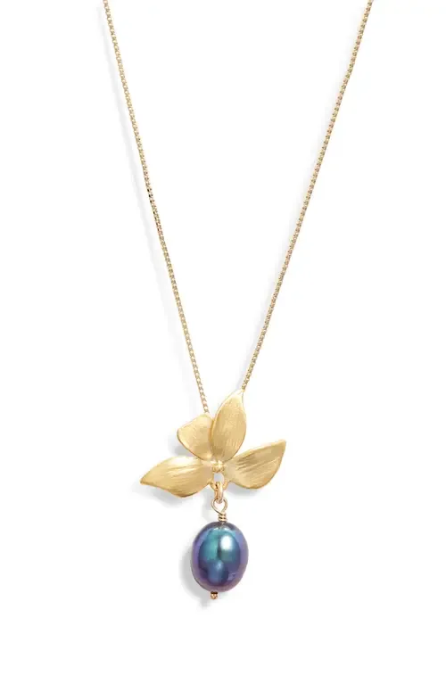 Maeve Freshwater Pearl Pendant Necklace by Set & Stones