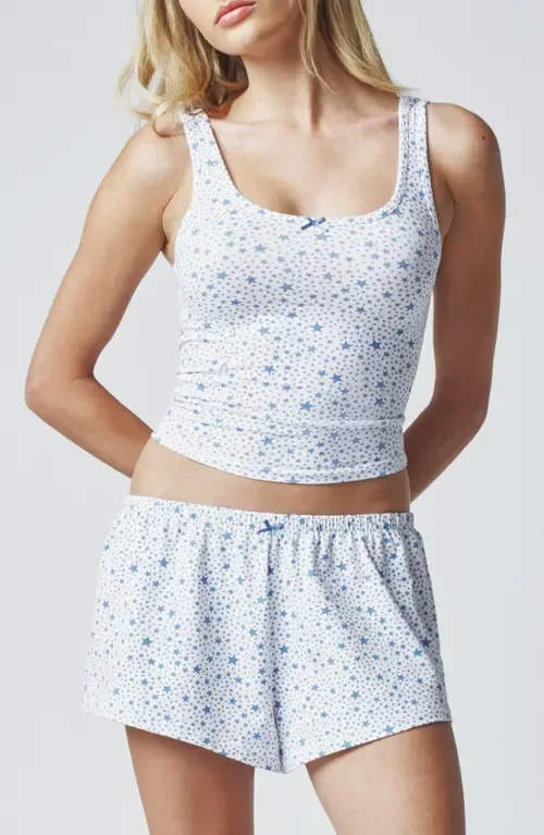 Tank Top & Shorts Pajama Set by Florence by Mills