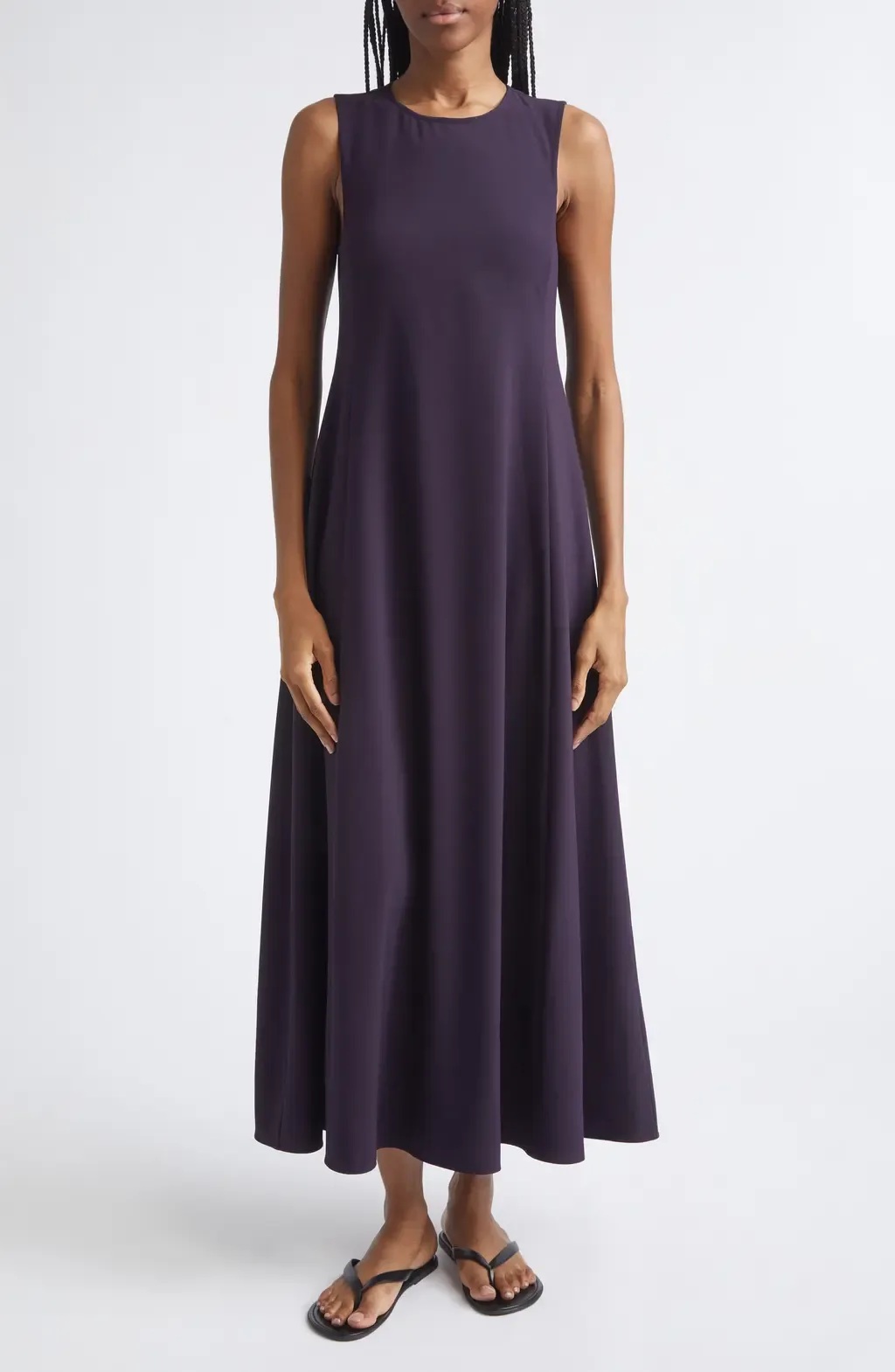 Sleeveless Cady Maxi Dress by Emporio Armani