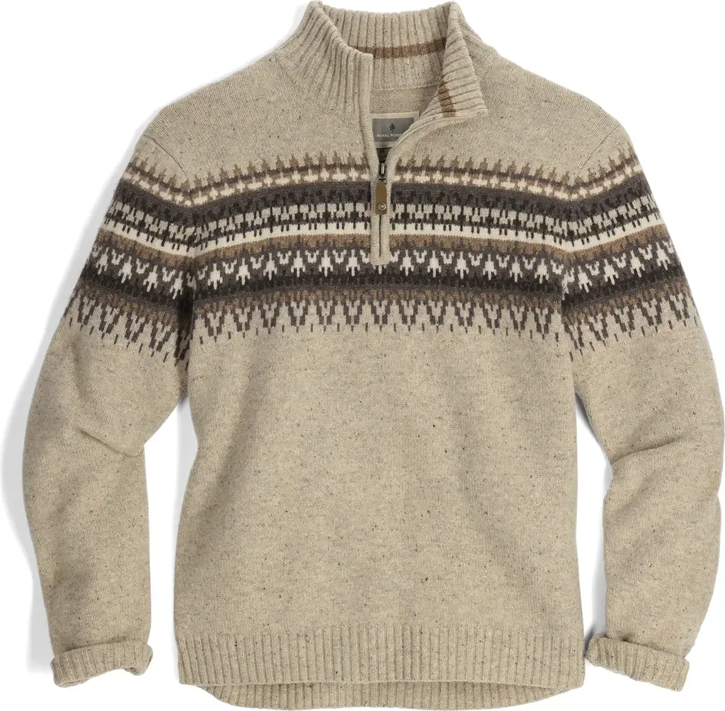Arch Rock Quarter Zip Merino Wool Pullover by ROYAL ROBBINS
