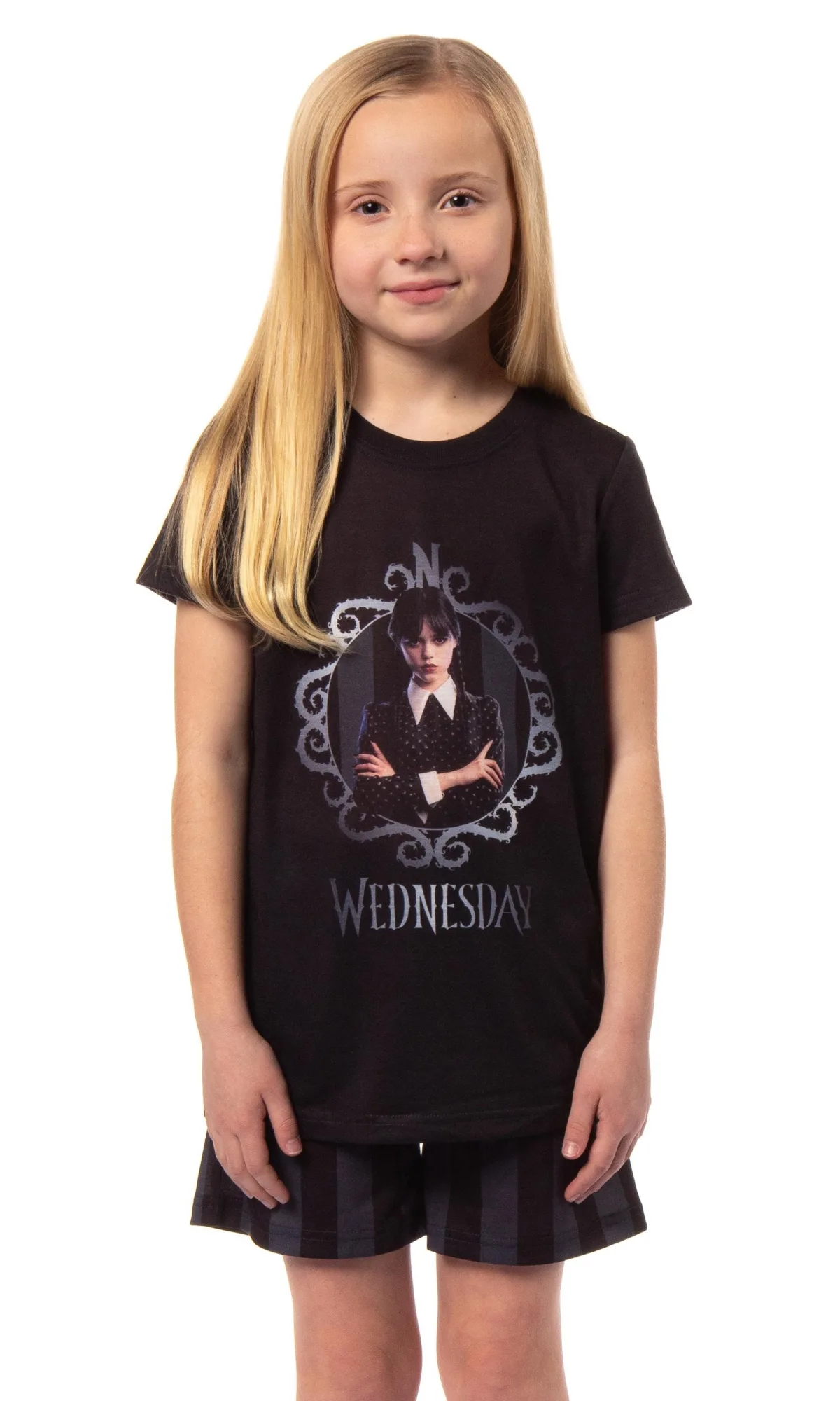 Addams Family Pajamas Tonight Was Torture 2 Piece Sleep Short Set by Wednesday