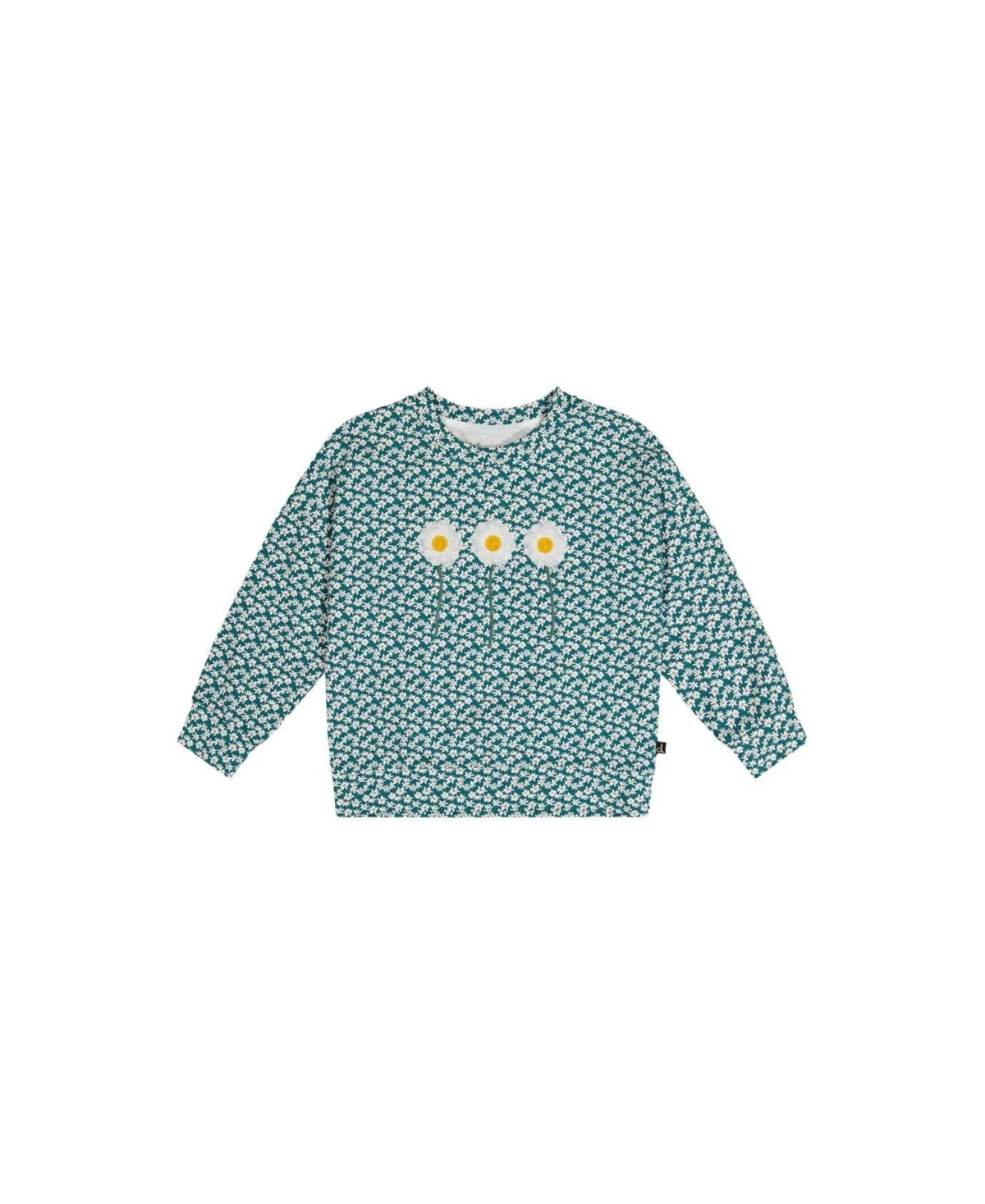 Printed Jersey Long Sleeve T-Shirt by Deux Par Deux