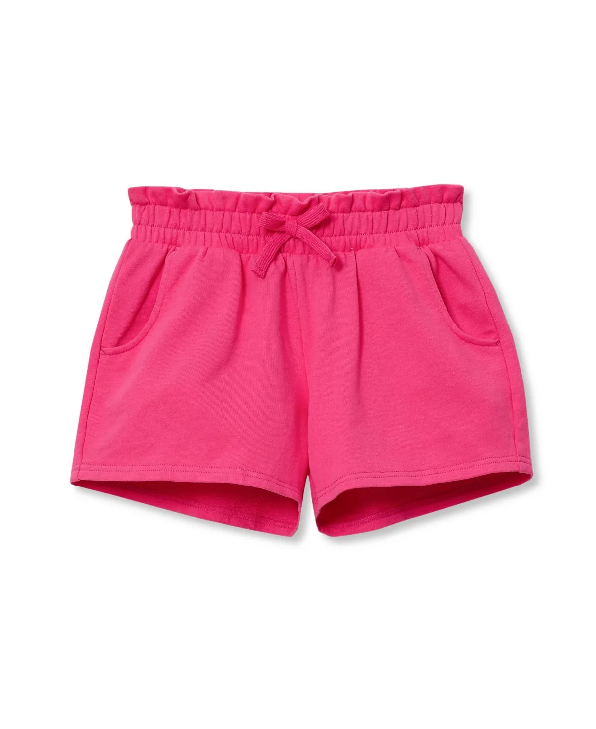 French Terry Paper Bag Shorts by Lands' End