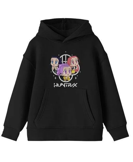 Huntr/X Long Sleeve Hooded Sweatshirt by Kpop Demon Hunters