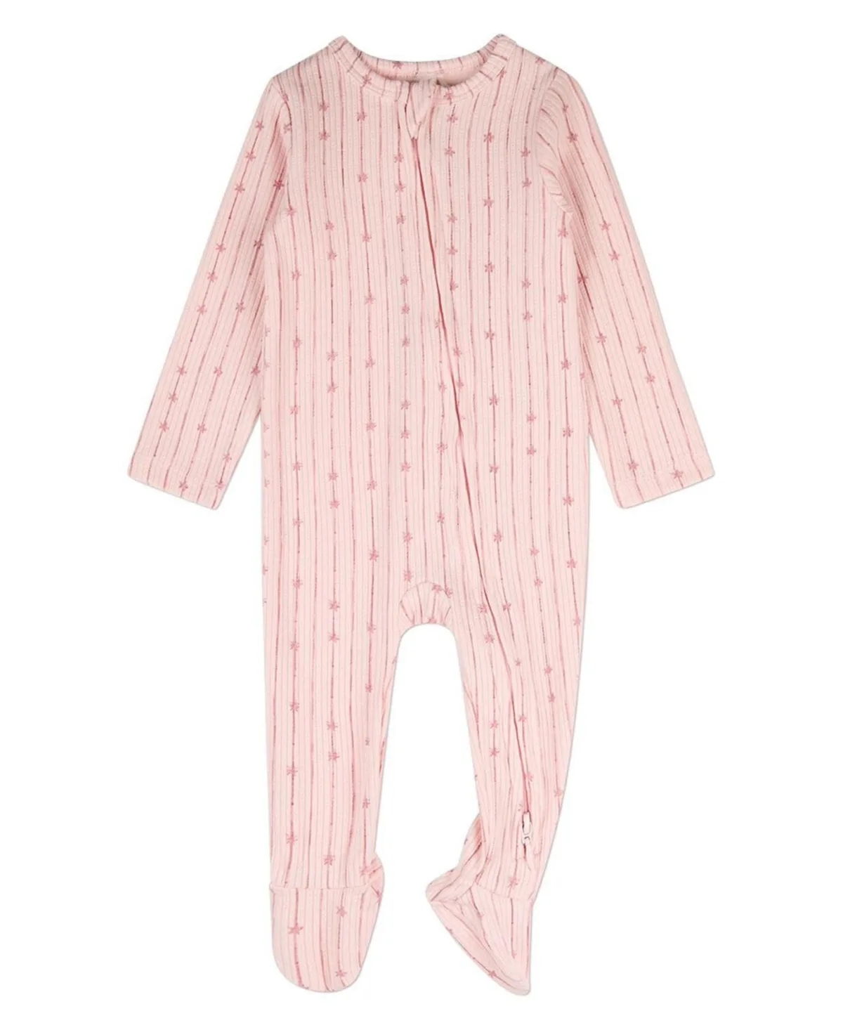 Star Light, Star Bright Pointelle Footie by Memoi