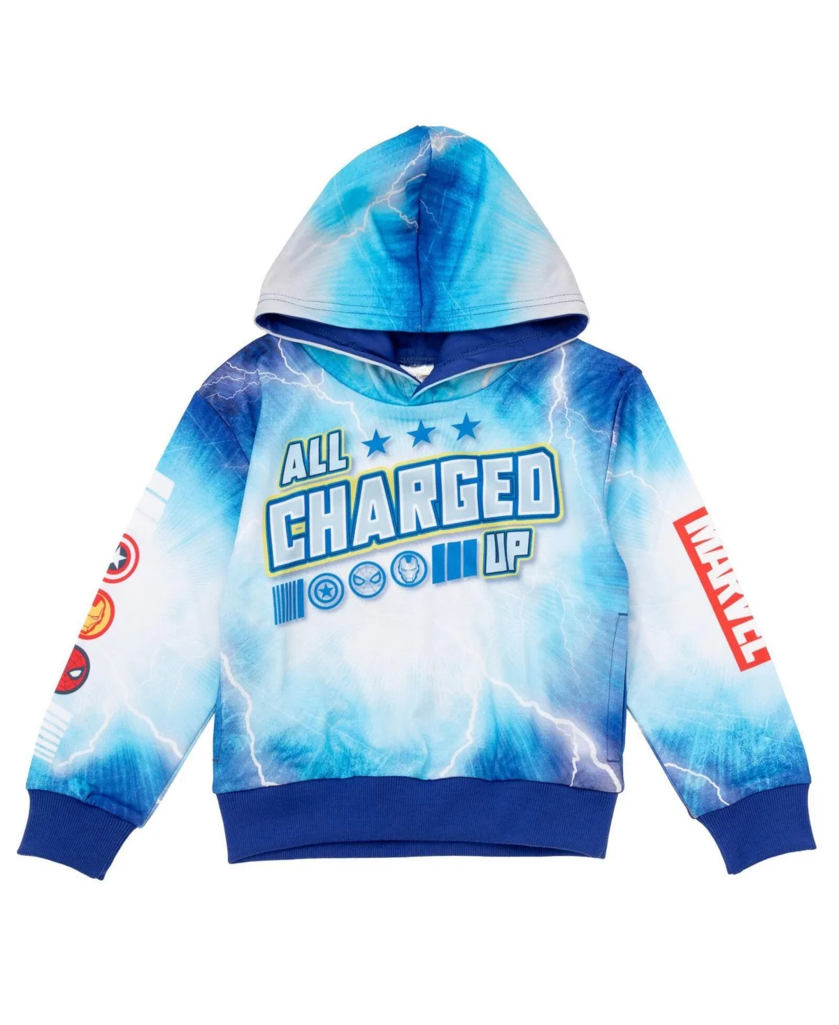 Fleece Pullover Hoodie by Marvel's Monster Trucks