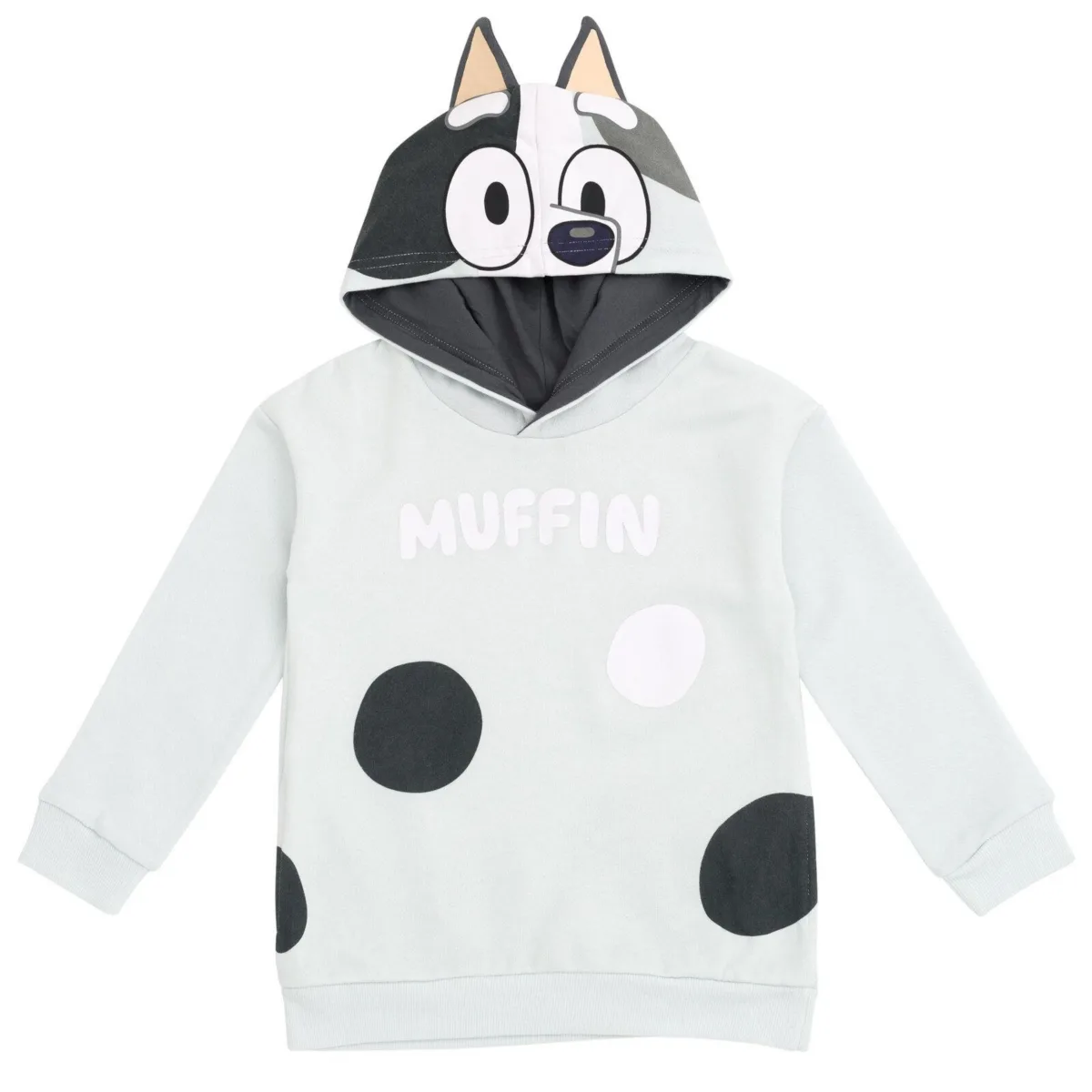 Bingo Dad Mom Fleece Matching Family Cosplay Pullover Hoodie by Bluey