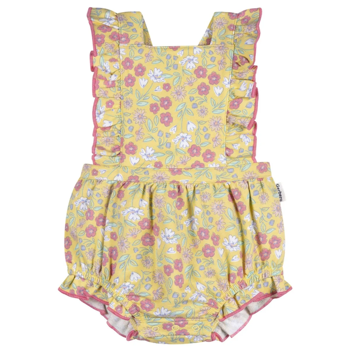 Ruffle Strap Bubble Romper by Gerber