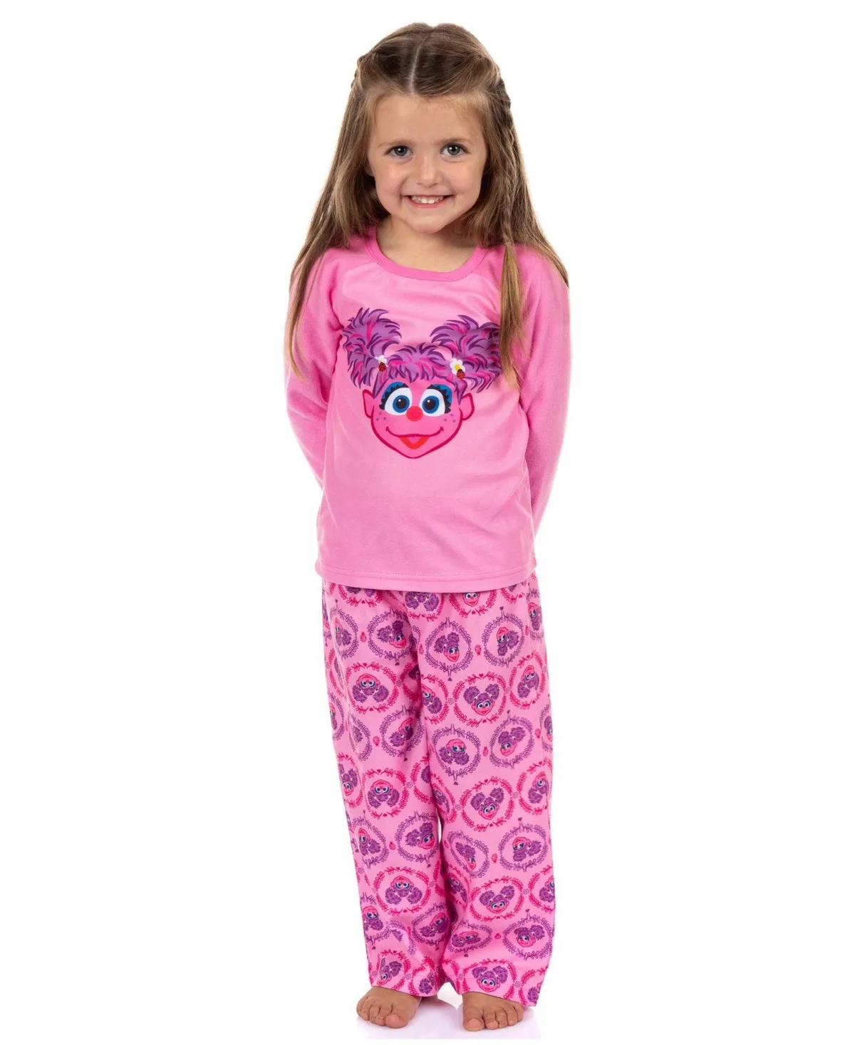 Abby Cadabby 2PC Long-Sleeve Lounge Sleep Pajama Set by Sesame Street