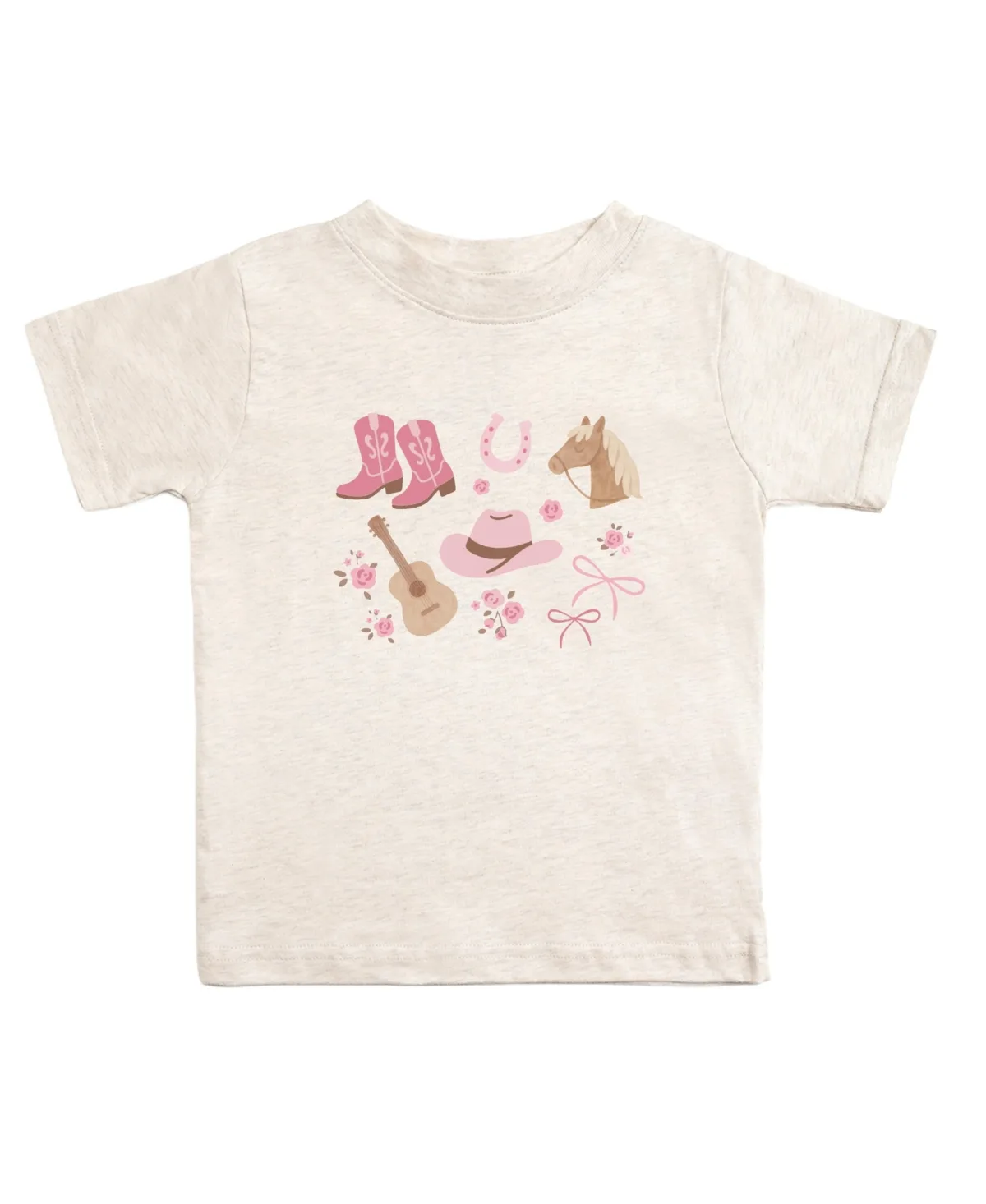 Western Girlie Short Sleeve T-Shirt by Sweet Wink