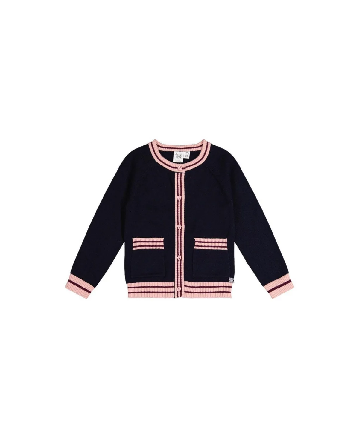 Knitted Cardigan by Deux Par Deux