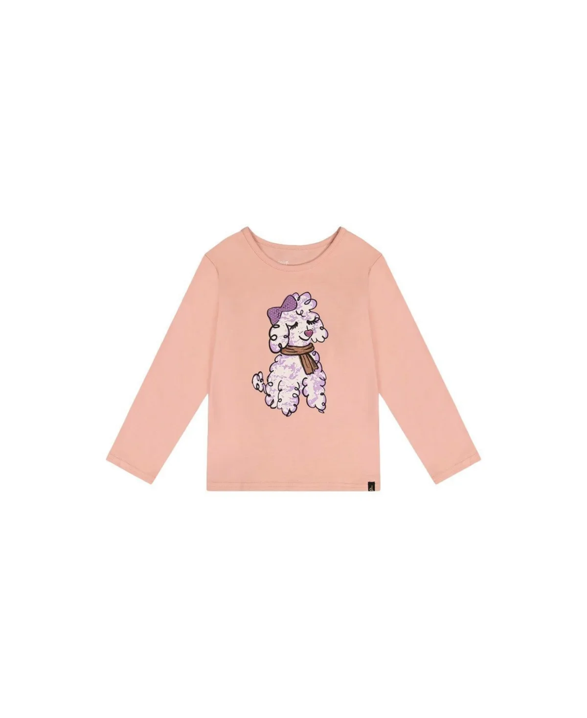 Long Sleeve Cotton T-Shirt by Deux Par Deux