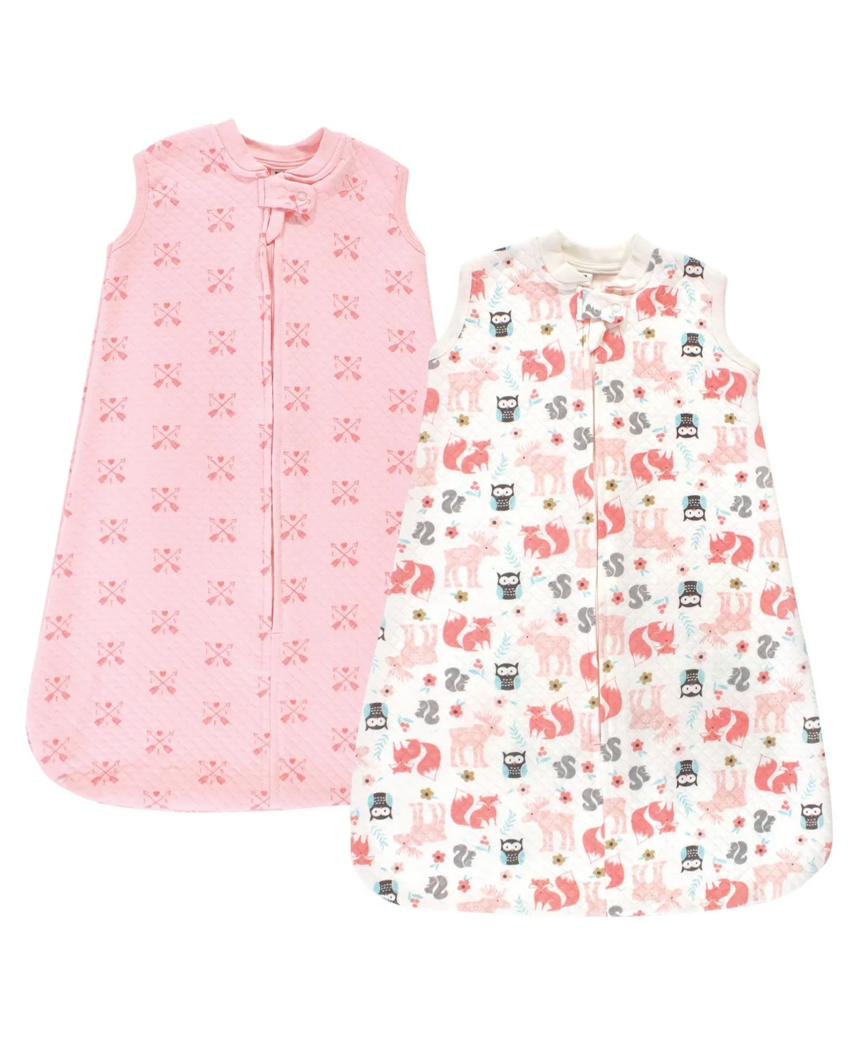 Premium Quilted Sleeveless Sleeping Bag and Wearable Blanket by Hudson Baby