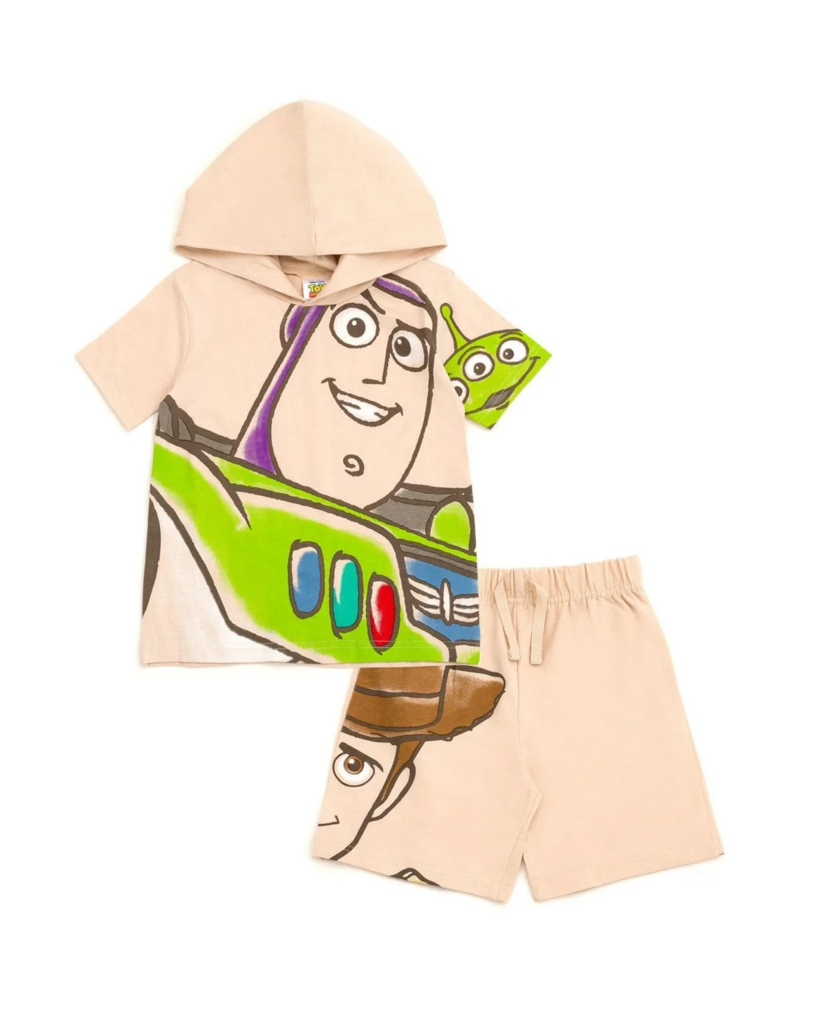 Cosplay 2-Piece Hooded Tee and Shorts Set by Toy Story