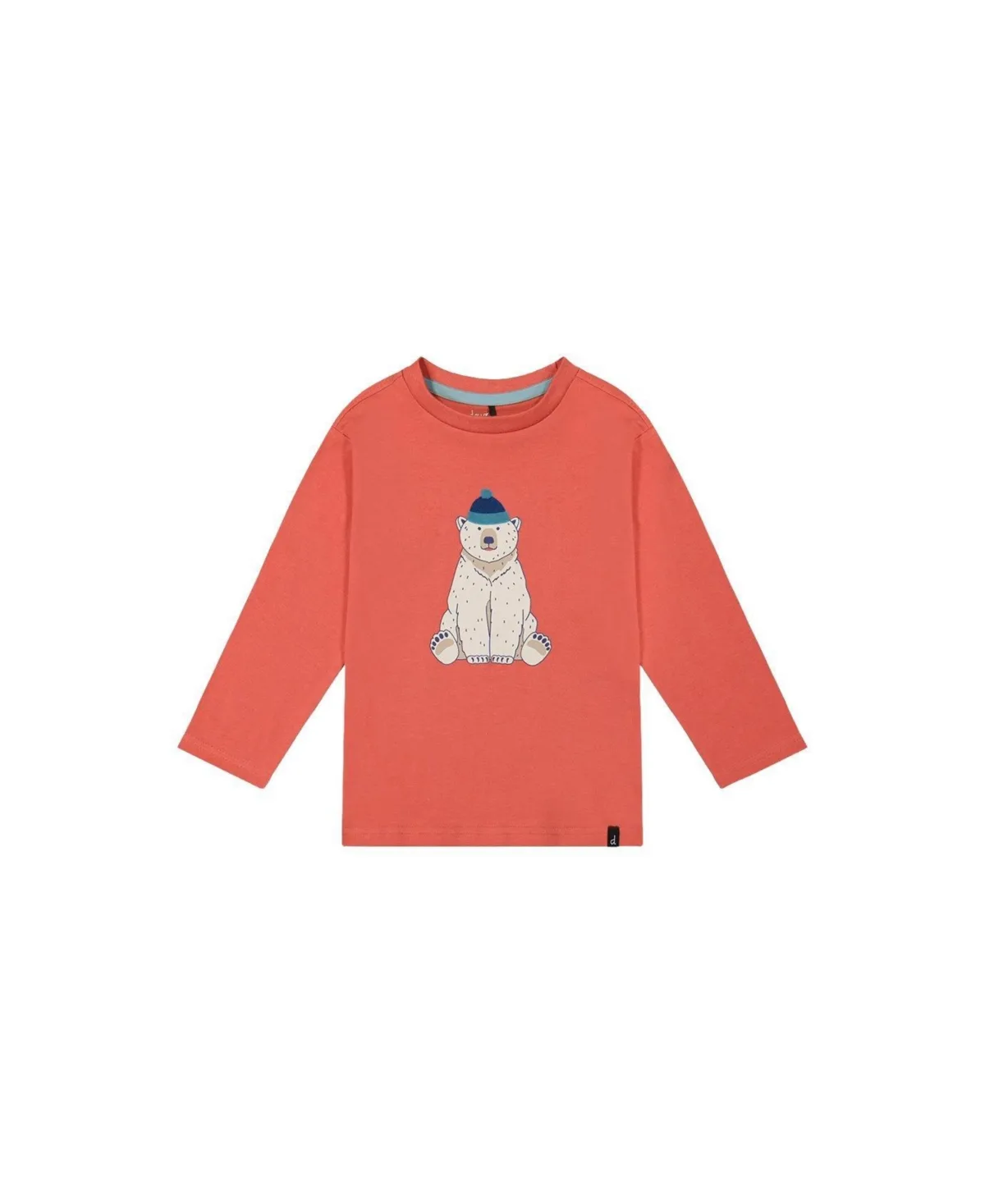 Long Sleeve Cotton T-Shirt by Deux Par Deux