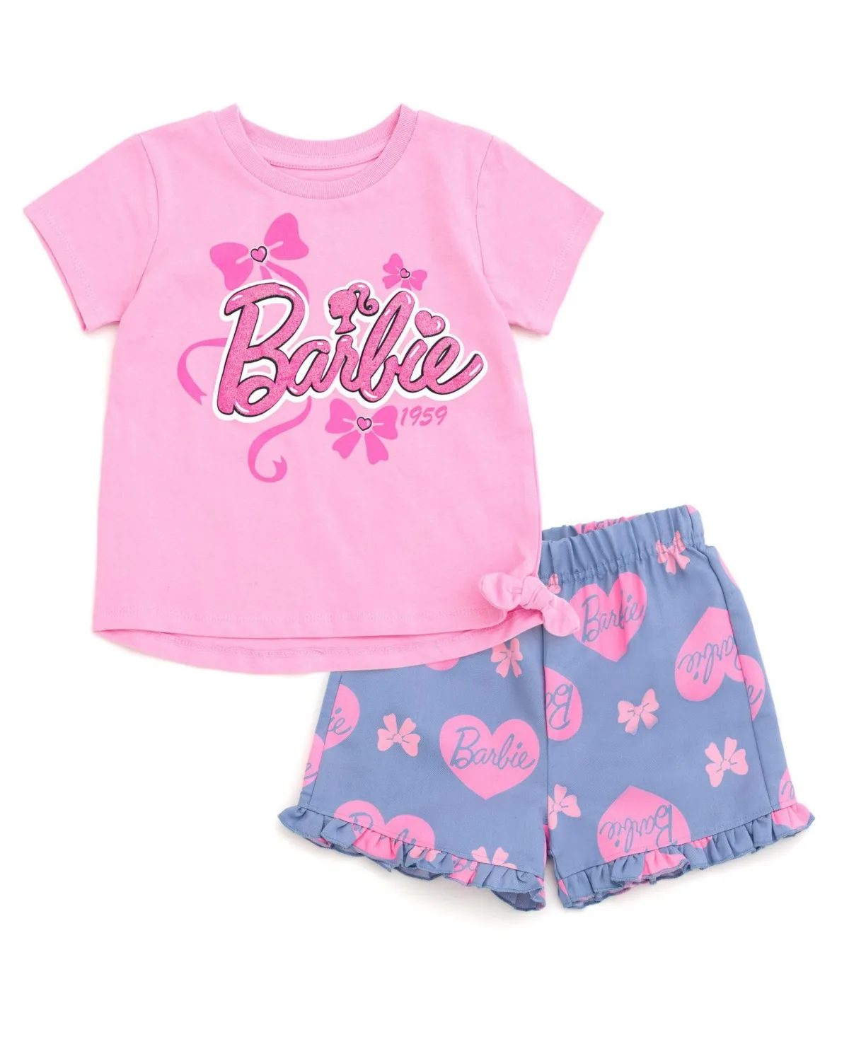 Peplum T-Shirt and Shorts Outfit Set by Barbie