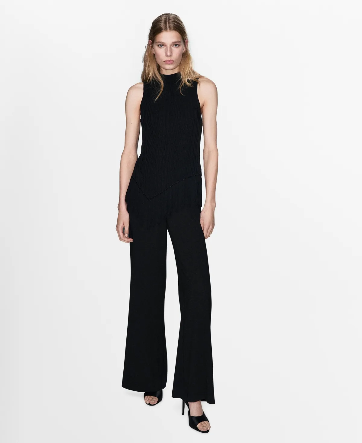 Fringed Jumpsuit by Mango
