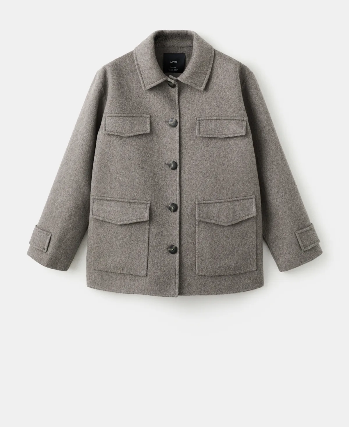 Pockets Wool Jacket by Mango