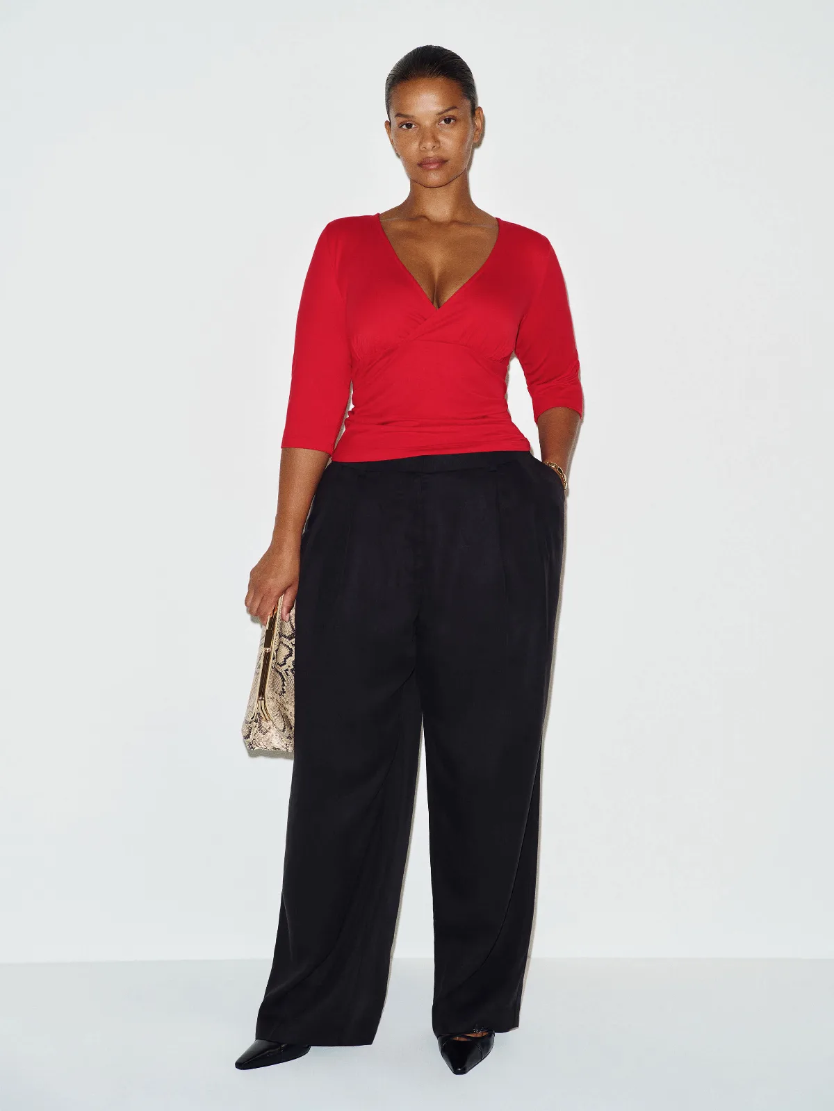 Frances Low Rise Relaxed Pant Es by Reformation