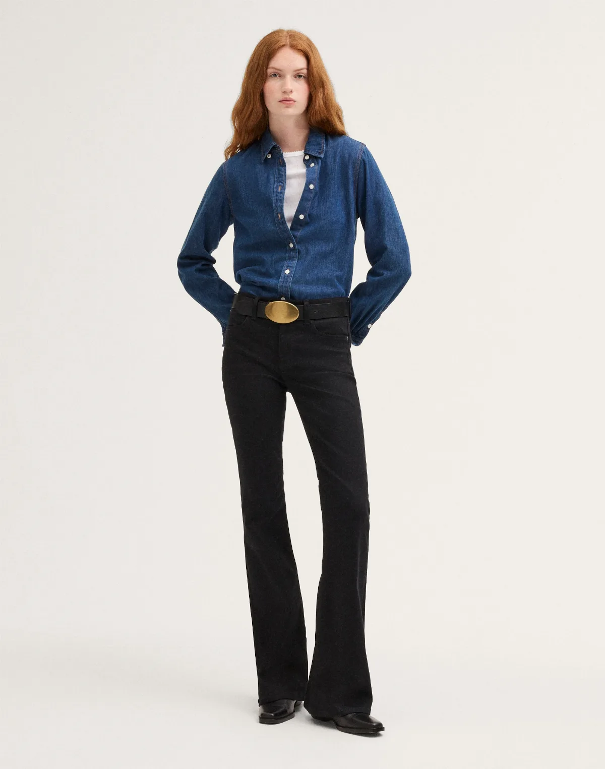 The Flare Jean in Super Stretch Denim by MW