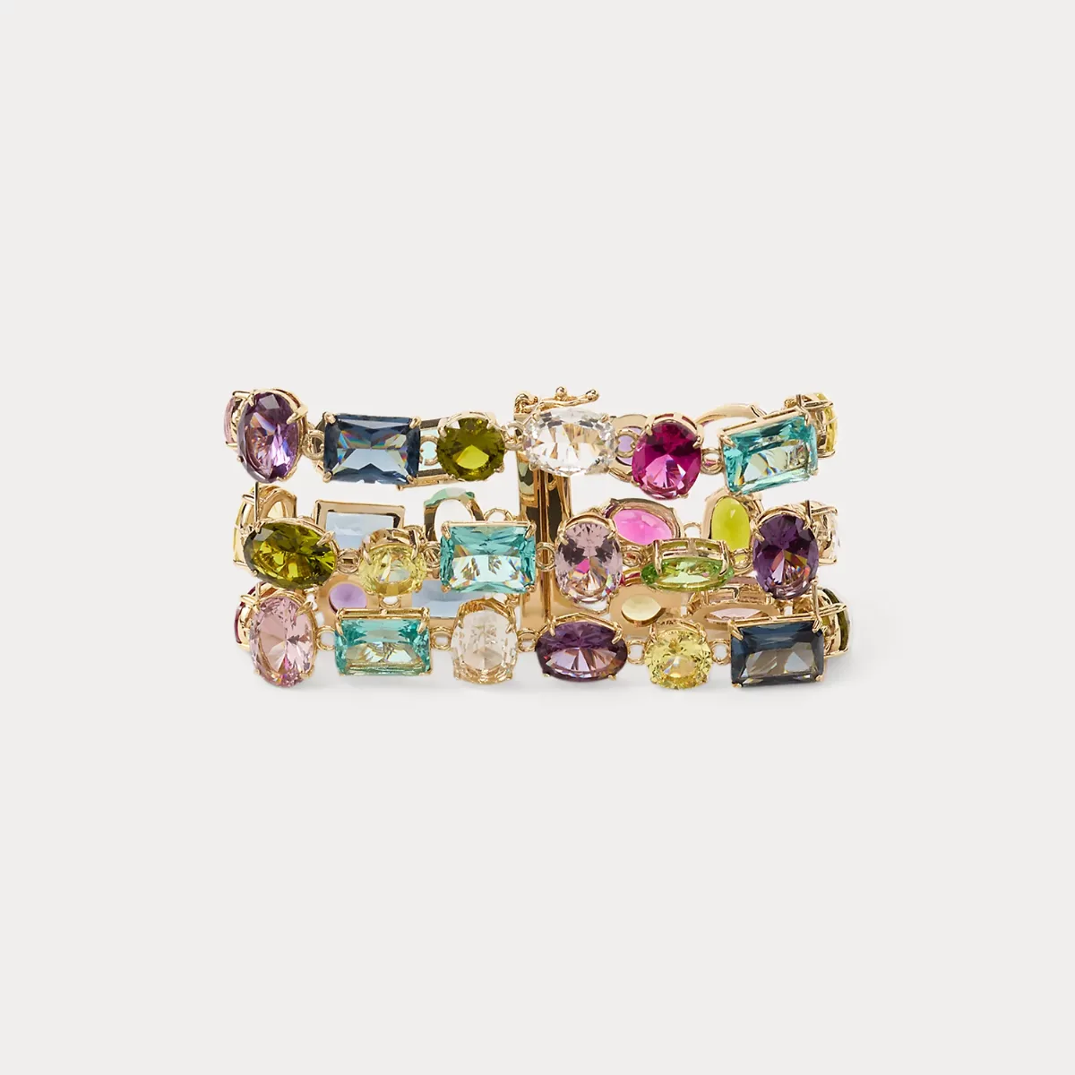 Gold-Plated Stone Multistrand Bracelet by Ralph Lauren