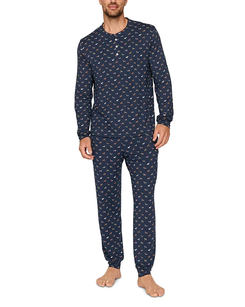 Henry Printed Long Pajama Set by Eberjey
