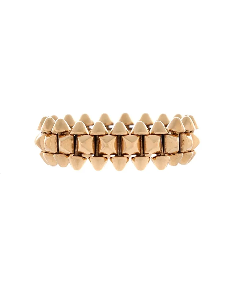Pre-Owned Cartier Small Clash De Cartier Ring 18K Rose Gold by Cartier's