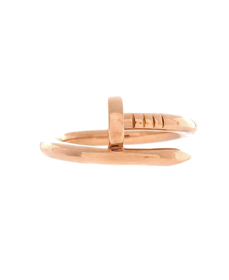 Pre-Owned Cartier Juste Un Clou Ring 18K Rose Gold by Cartier's