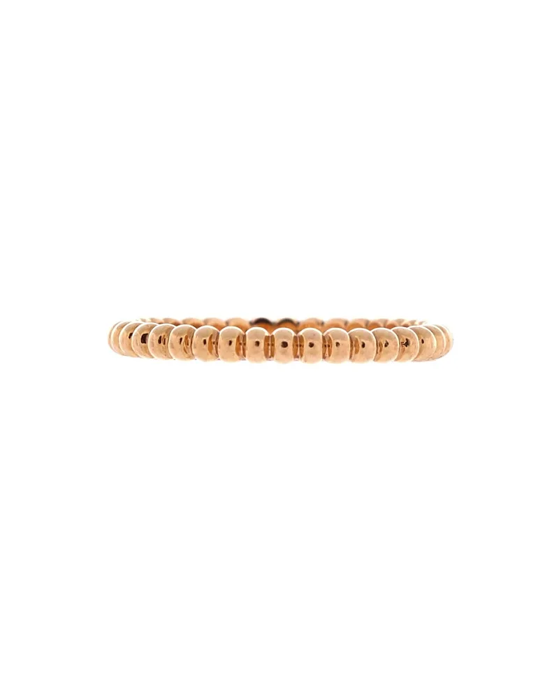 Pre-Owned Van Cleef & Arpels Small Perlee Ring 18K Rose Gold by Pre-owned Van Cleef & Arpels
