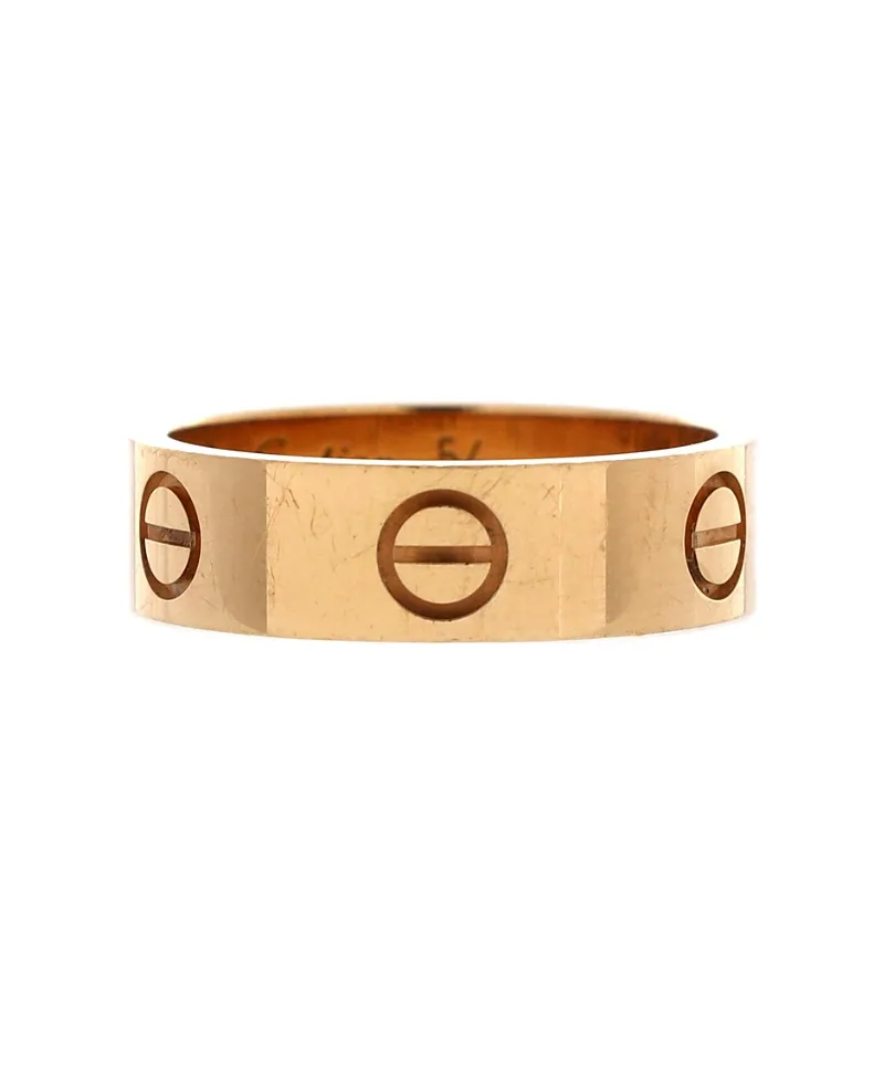 Pre-Owned Cartier Love Band Ring 18K Gold by Cartier's