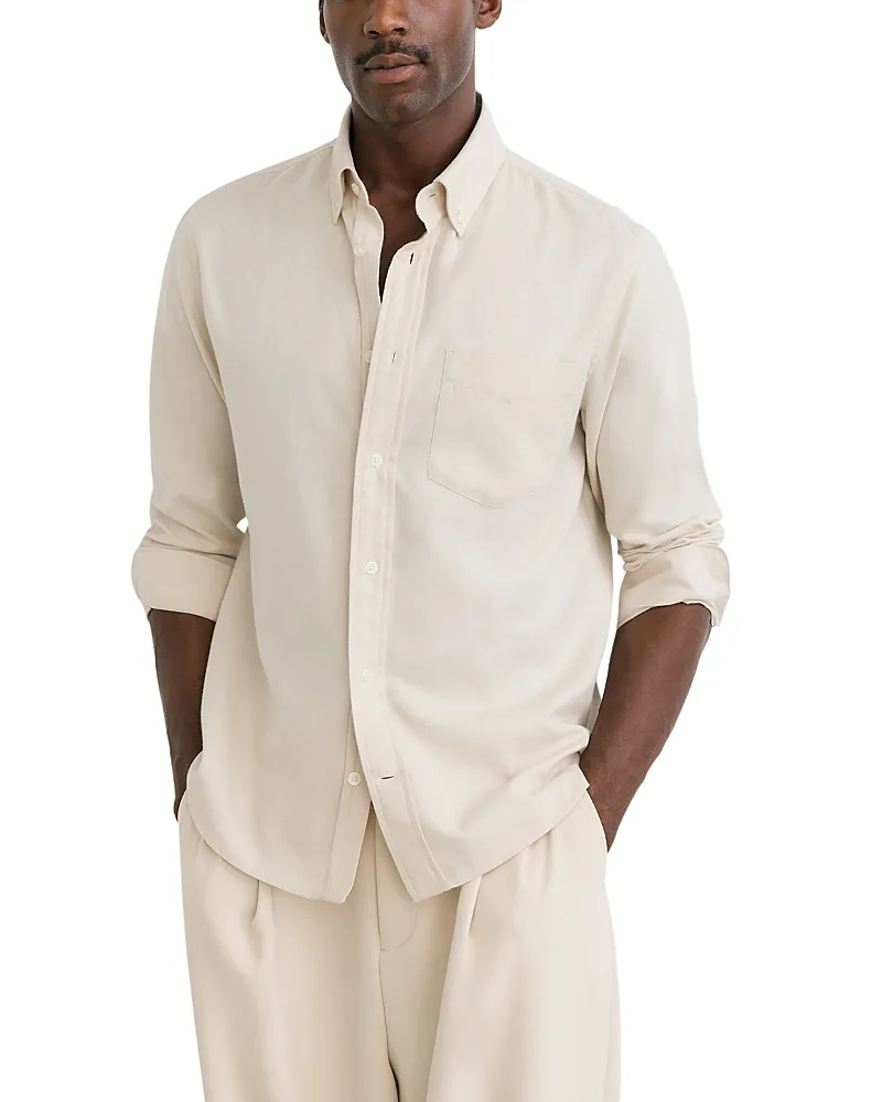 Hunt Cotton Flannel Button Down Shirt