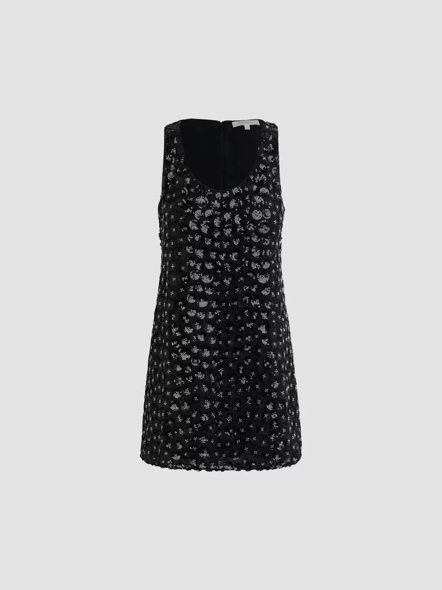 The Getting Ready Sequin Sheath Mini Dress by Favorite Daughter