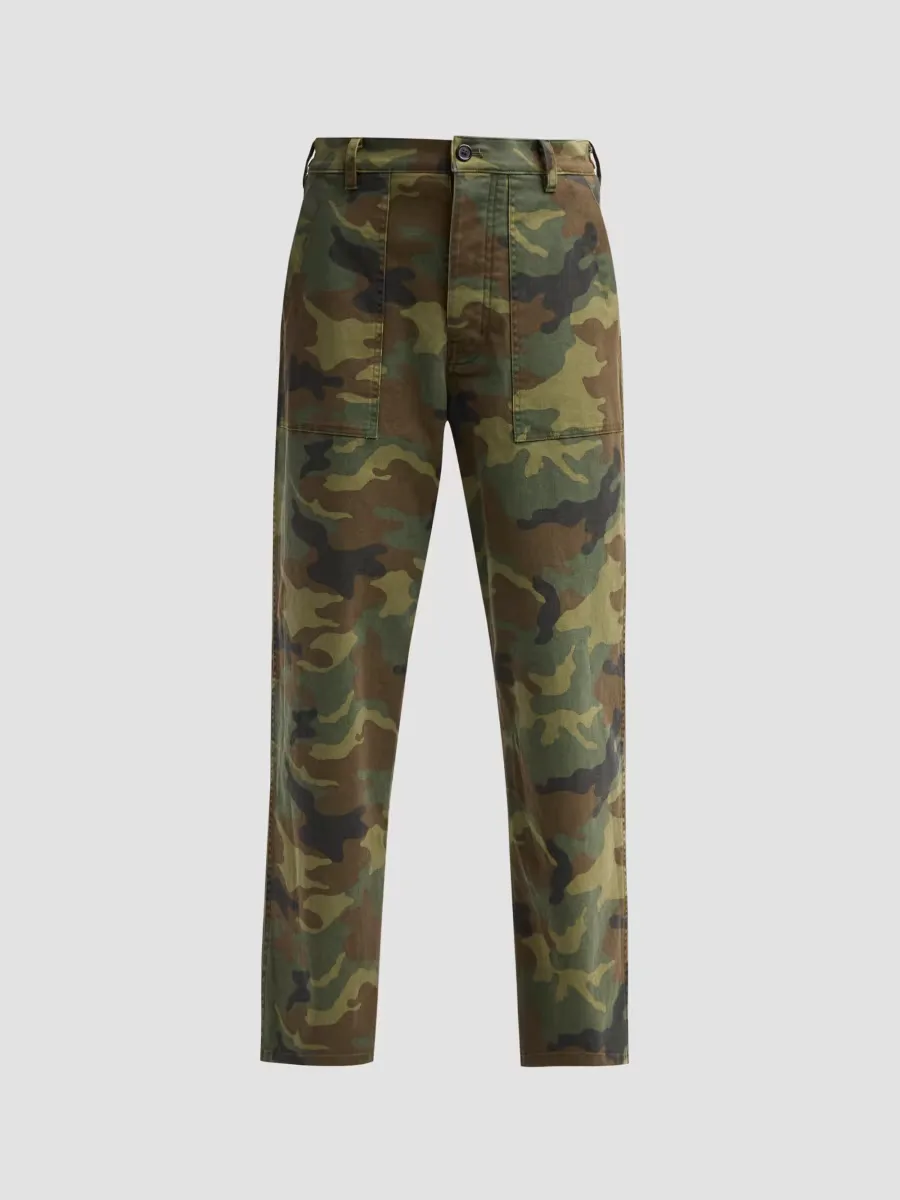 Earl Camouflage Cotton-Blend Cargo Pants by Nili Lotan