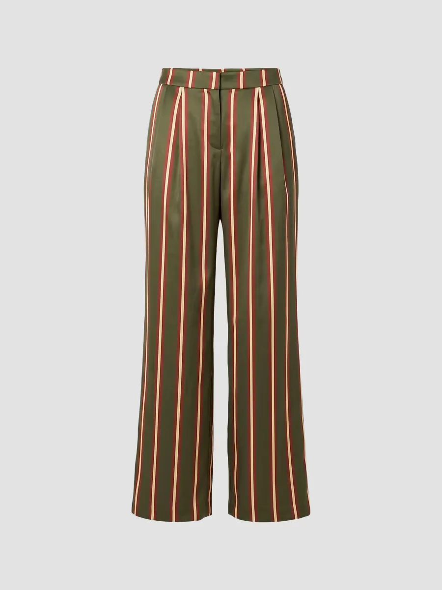 Marlowe Shadow Striped Pants by SEROYA