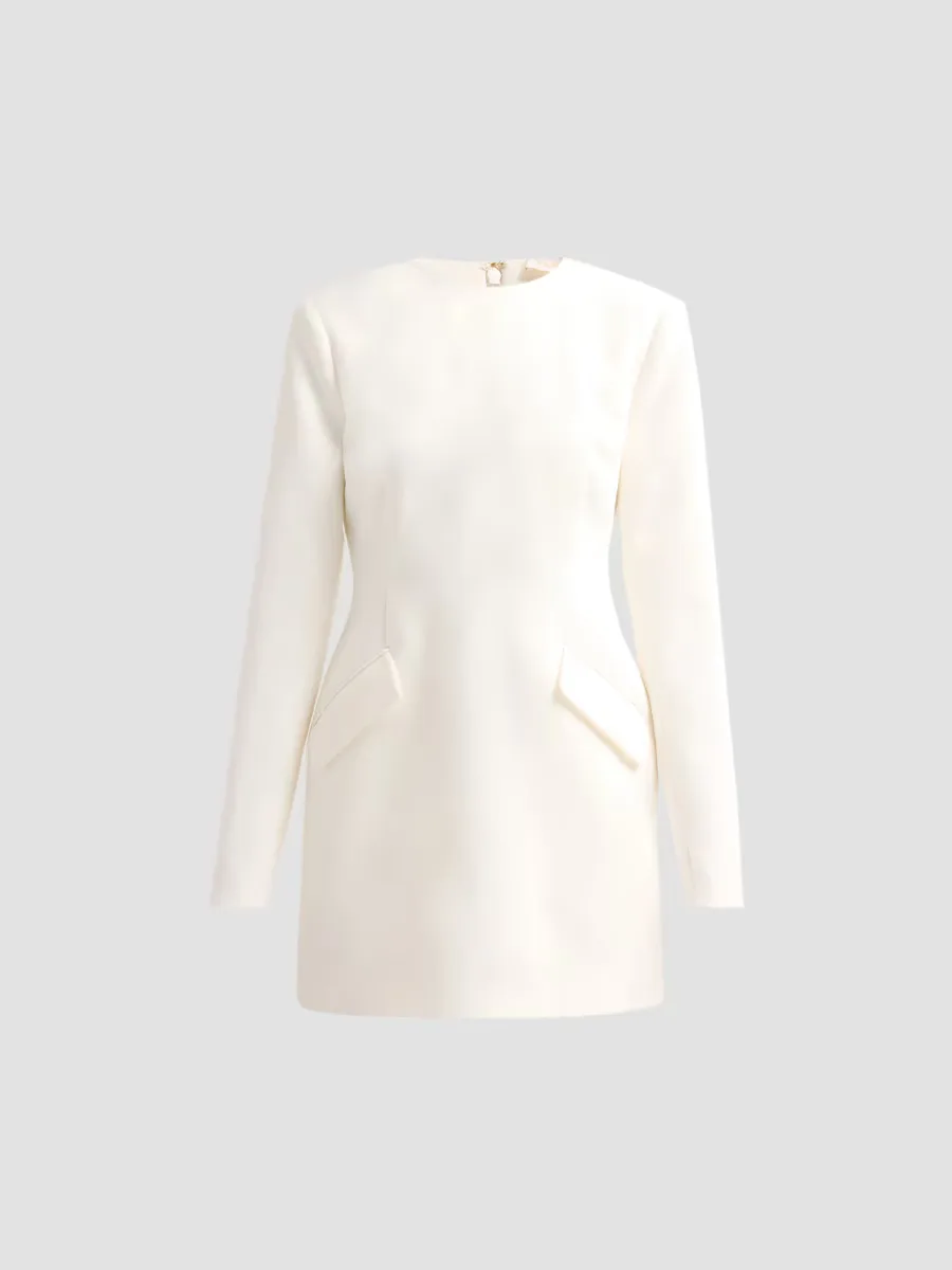 Brittany Long-Sleeve Mini Dress by Ramy Brook
