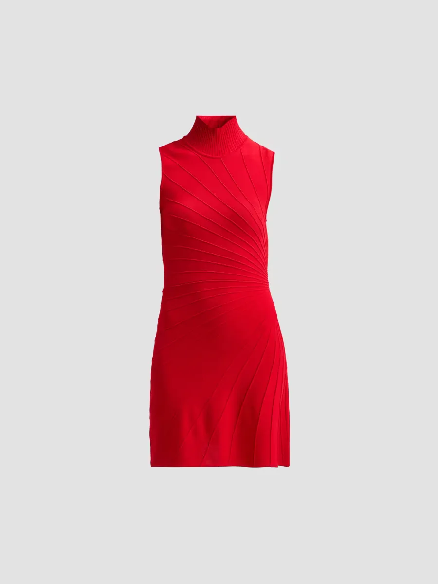 Charlee Sleeveless Knit Mini Dress by Ramy Brook