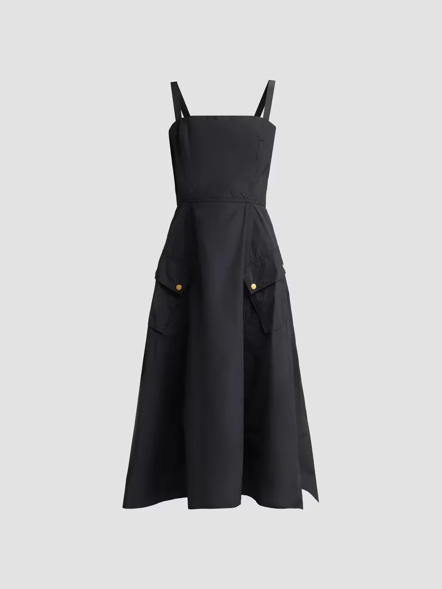 Ayela A-Line Midi Dress by L'AGENCE