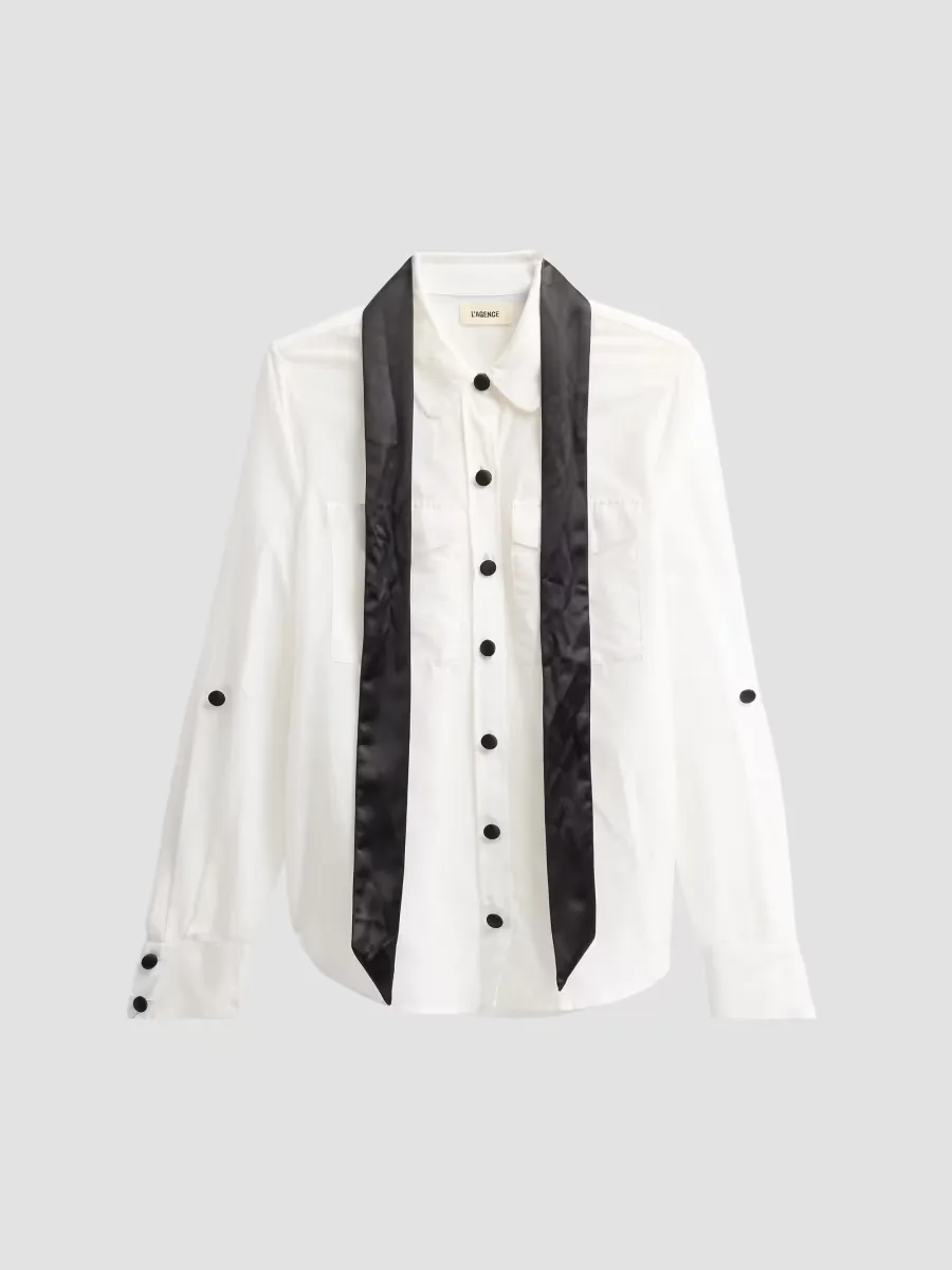 Pearson Silk Blouse by L'AGENCE