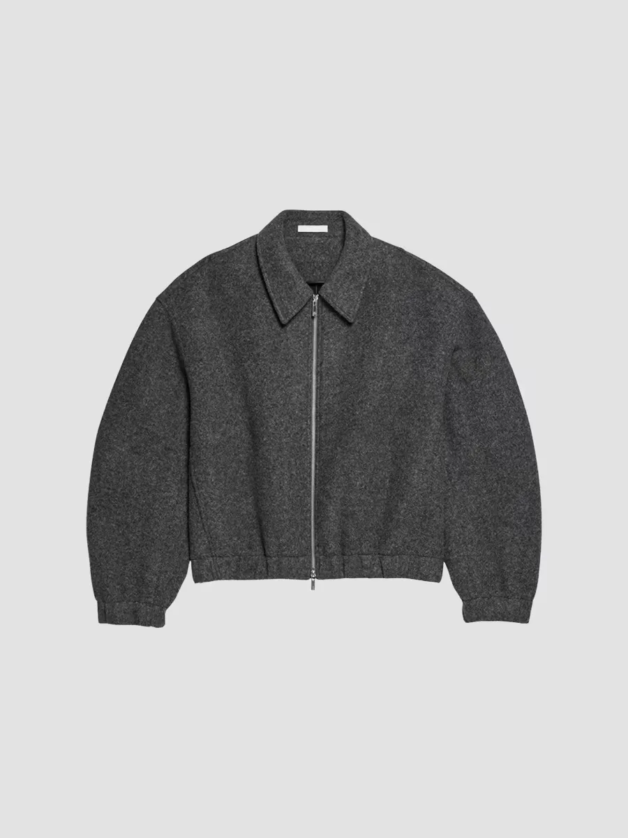 Shell Full-Zip Bomber Jacket