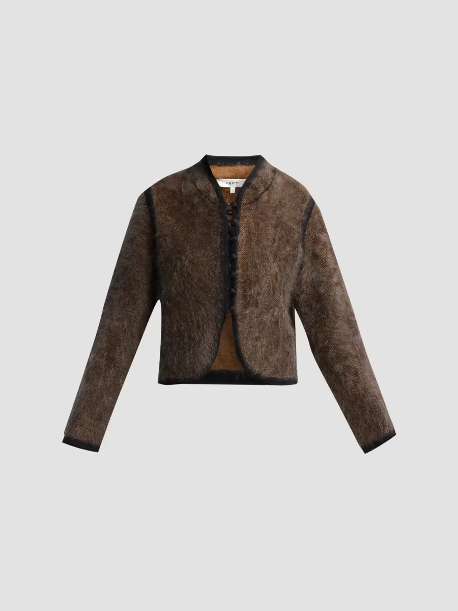 The Brushed Cashmere Cardigan by FRAME
