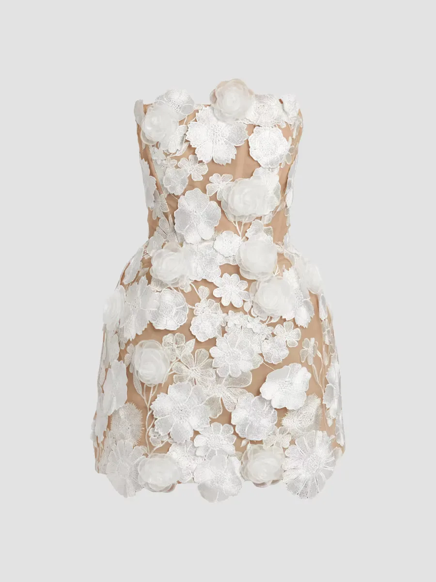 Jasmine Maraya Floral Minidress by Bronx Banco