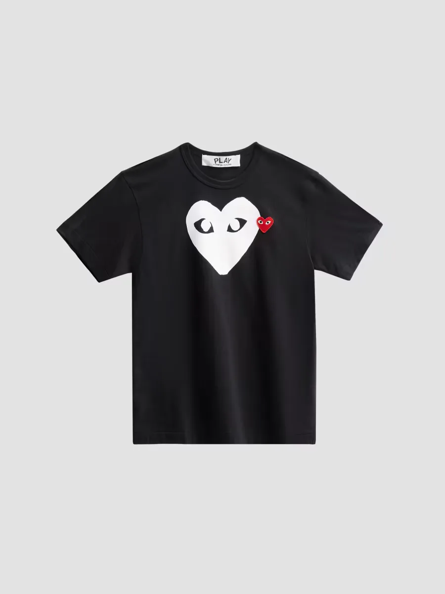 Logo Cotton Crewneck T-Shirt by Comme des Garçons