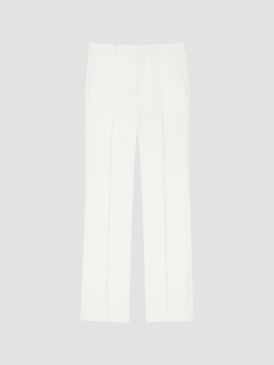 Straight Leg Tailored Trousers in Wool and Mohair by GIVENCHY