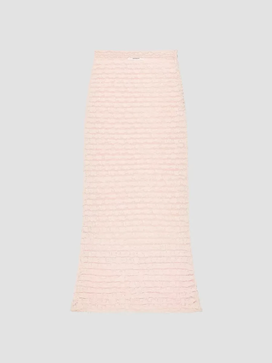 Long Skirt with Nylon Frills by GIVENCHY
