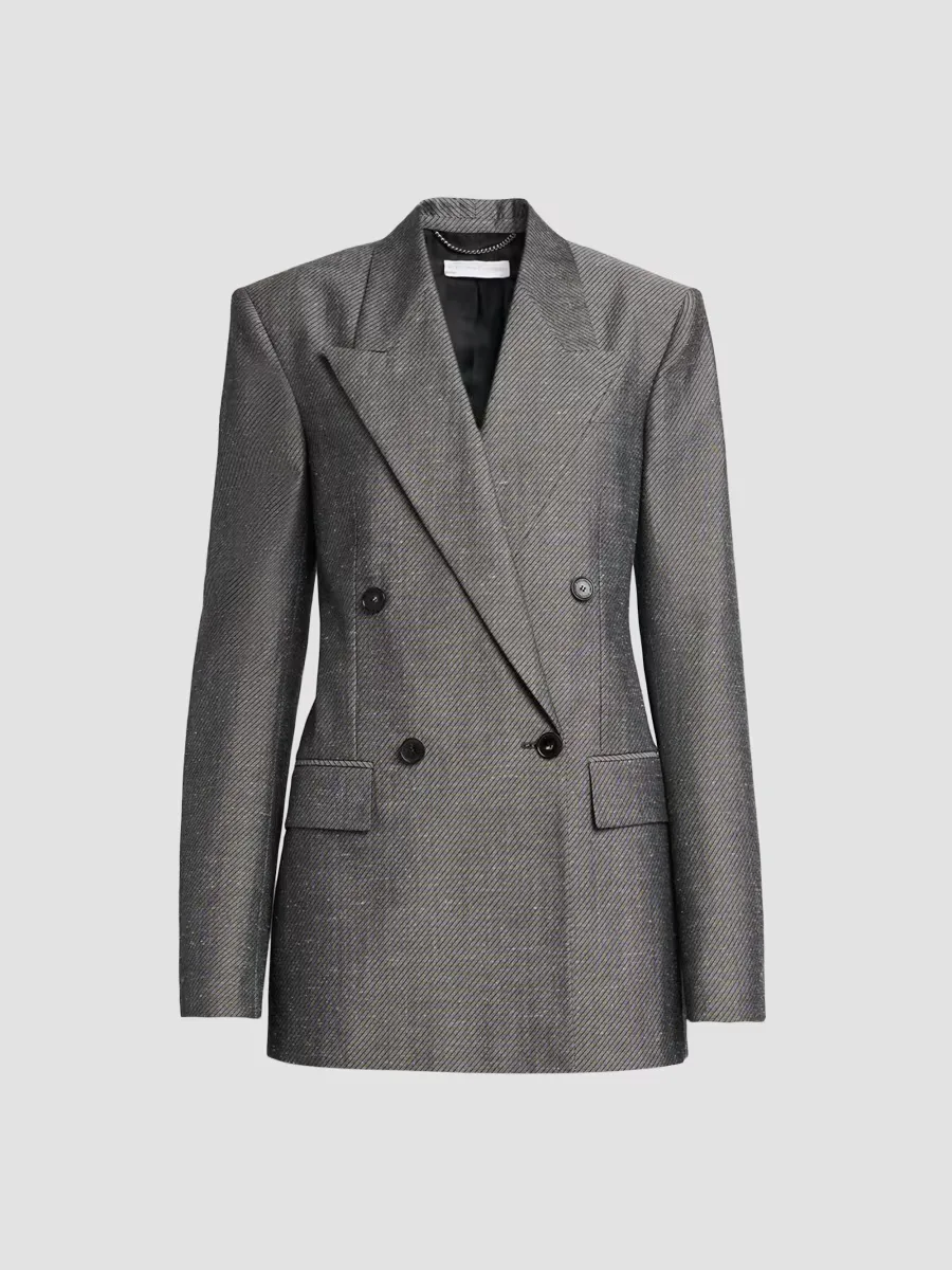 Double-Breasted Twill Blazer by Stella McCartney