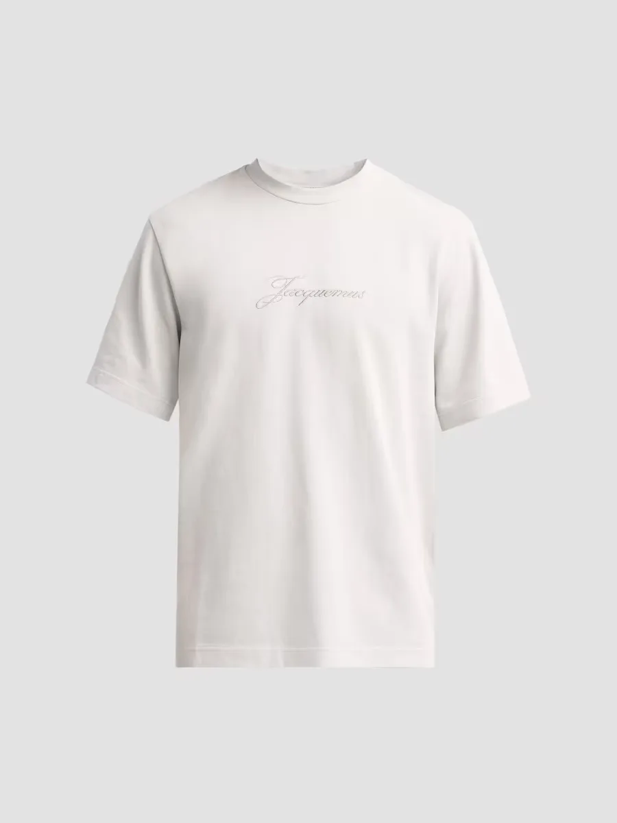 Logo Cotton Crewneck T-Shirt by JACQUEMUS