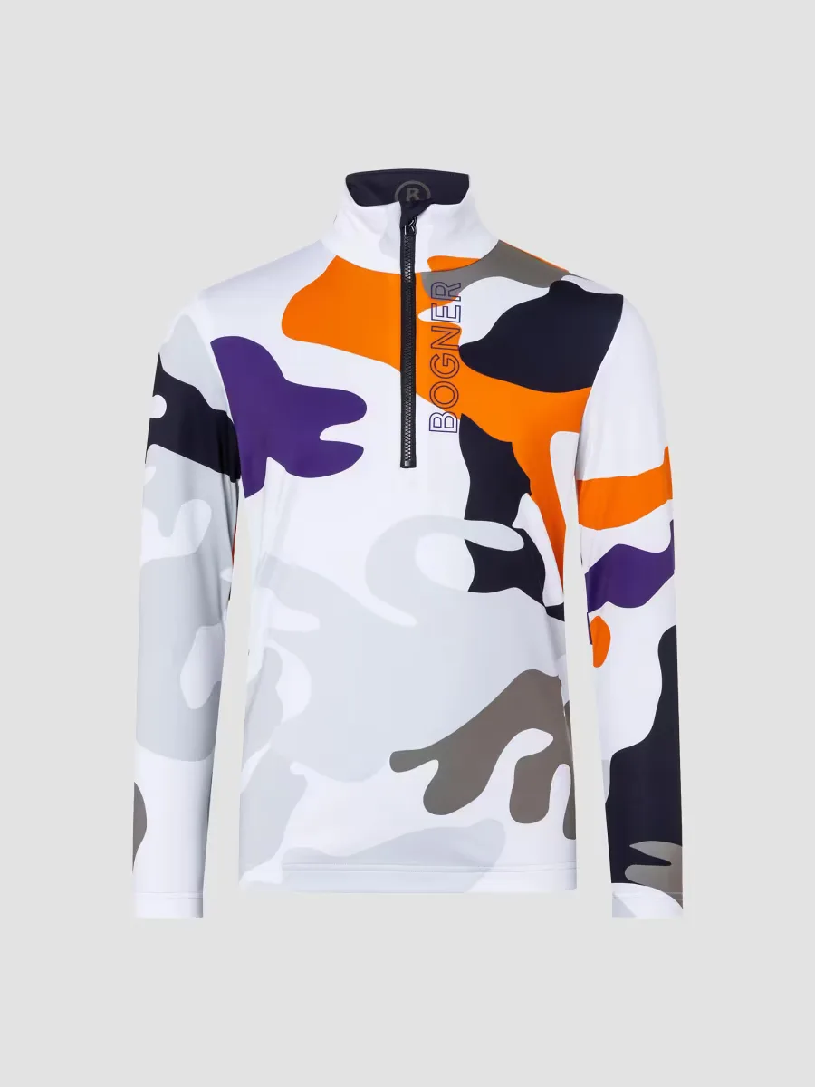 Chris Printed Half-Zip Pullover by Bogner