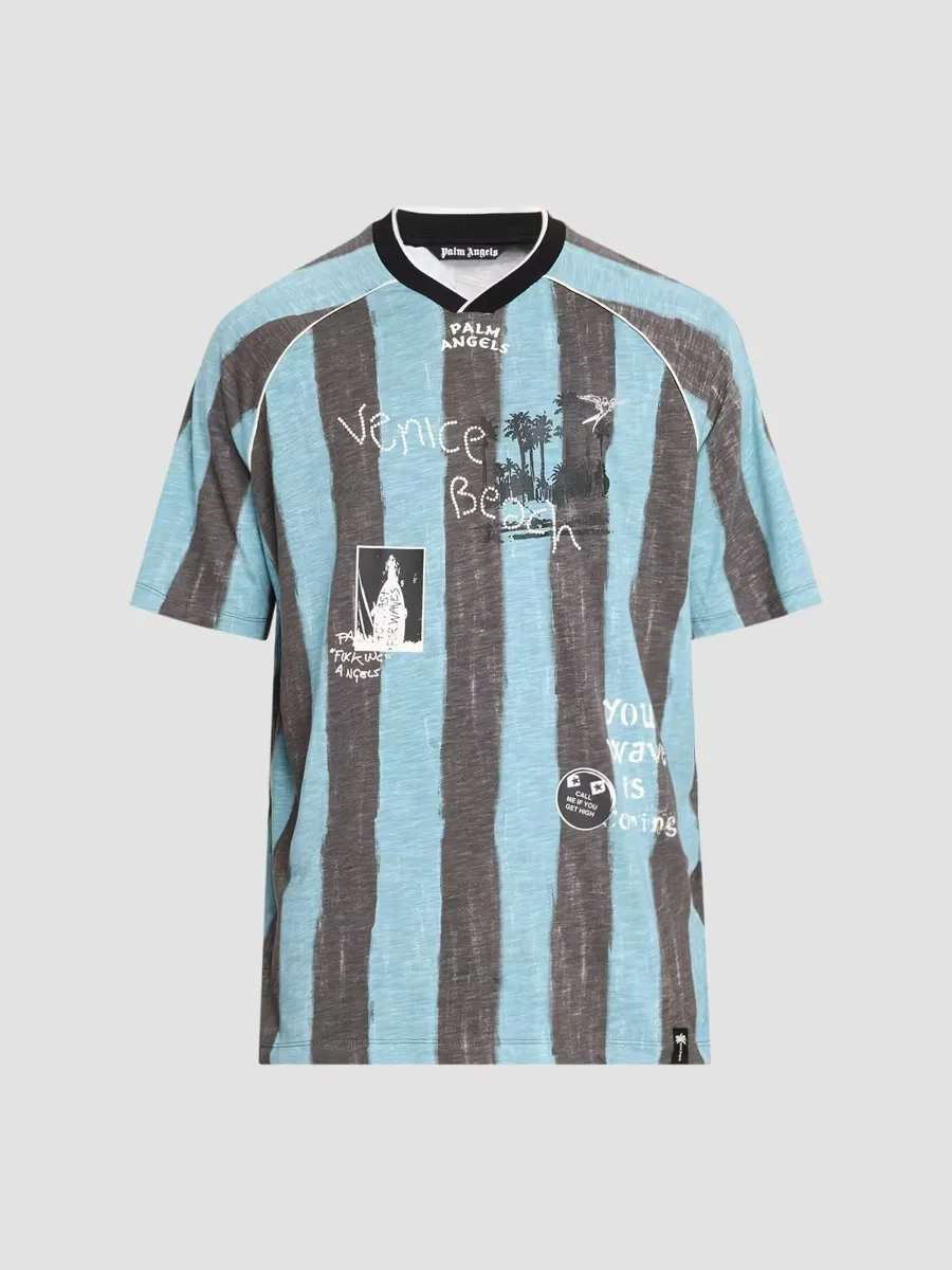 Soccer Cali Regular T-Shirt by Palm Angels